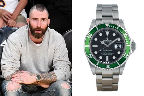 adam levine wrist watch